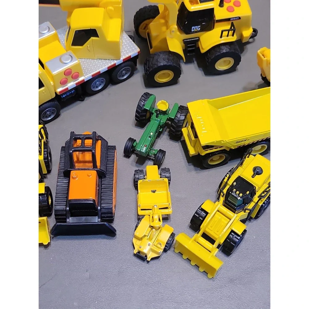 Tonka John Deere Etc.. Farm Tractor trucks Mixed lot toys